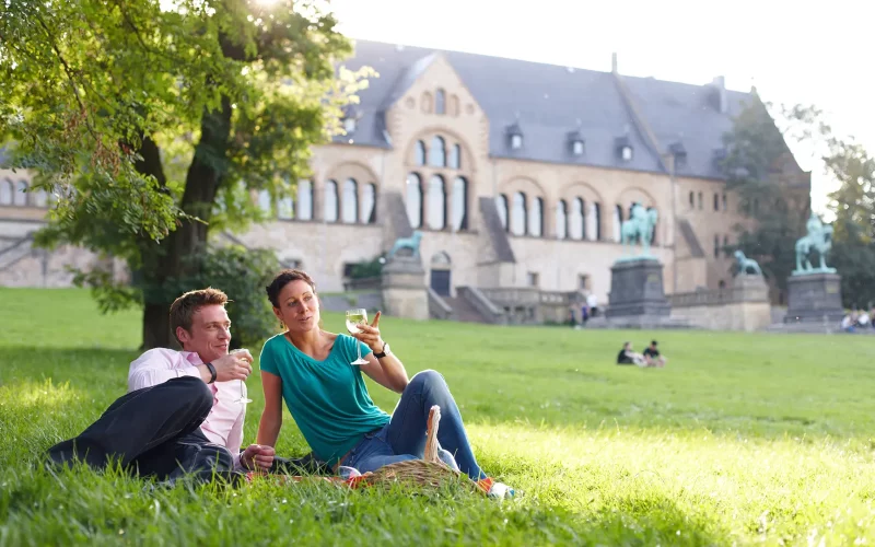 Ansicht der Kaiserpfalz in Goslar: Welterbe im Harz entdecken